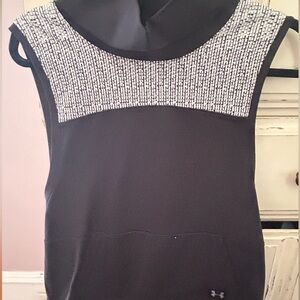 Under Armour Women's Black and Gray Tank Top